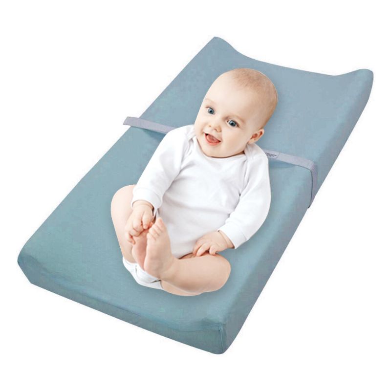 Soft Breathable Cotton Baby Changing Mat Reusable Changing Table Pad Cover for Infants Boys Girls Shower Nursery Supplies