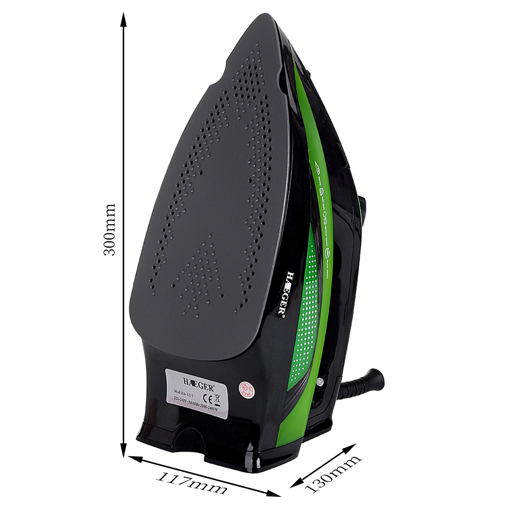 2200 W Elektrische Ijzer Kleren Teflon Stoomstrijkijzer Handheld Flatiron Thuis Kledingstuk Strijkmachine