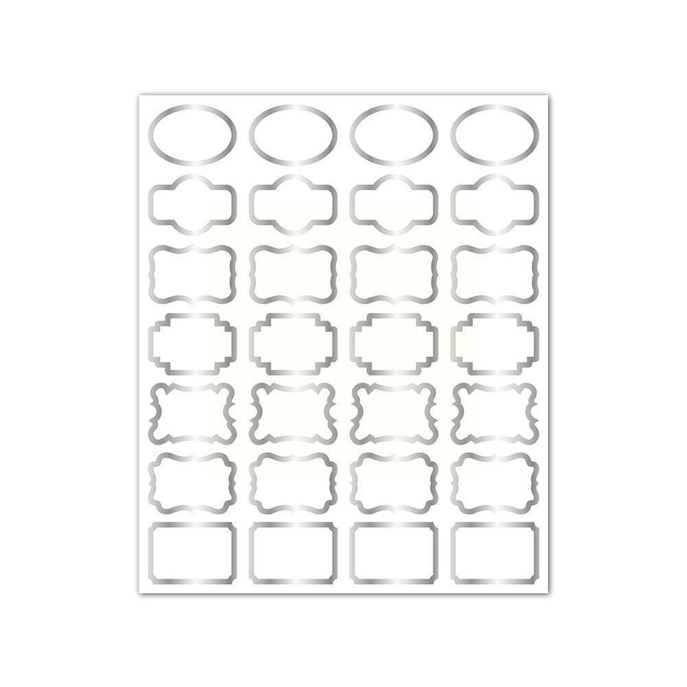 1Pcs DIY Spices Label Stickers Kitchen Accessories Container Gadgets Bottle PVC Food Blackboard Label Self-adhesive Kitchen