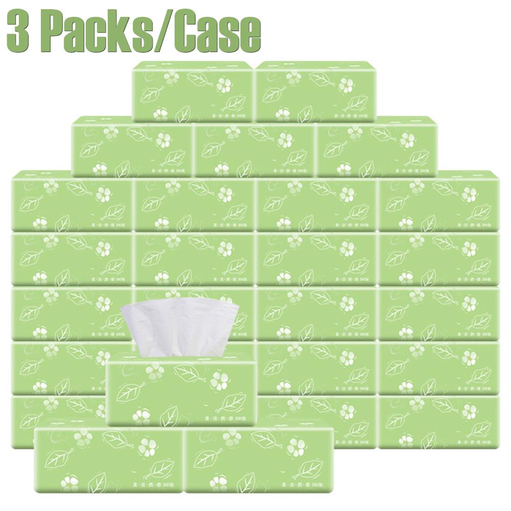 3 etui papier thuis badpapier bad toiletrol papier toiletpapier wit toiletpapier toiletrol tissue handdoeken tissue 100 vouwen: Default Title
