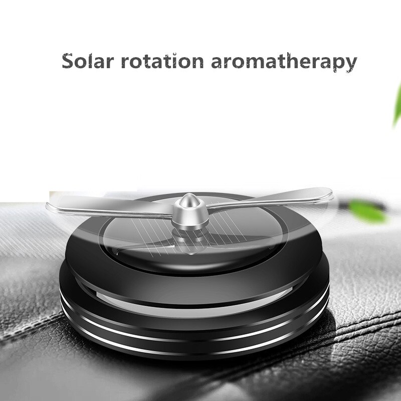 2020 Profumo solare Supporto Elica Automatico Ruotato macchina Bevanda Rinfrescante di aria Diffusore di aroma Interni auto Purificatore D'aria Ornamenti