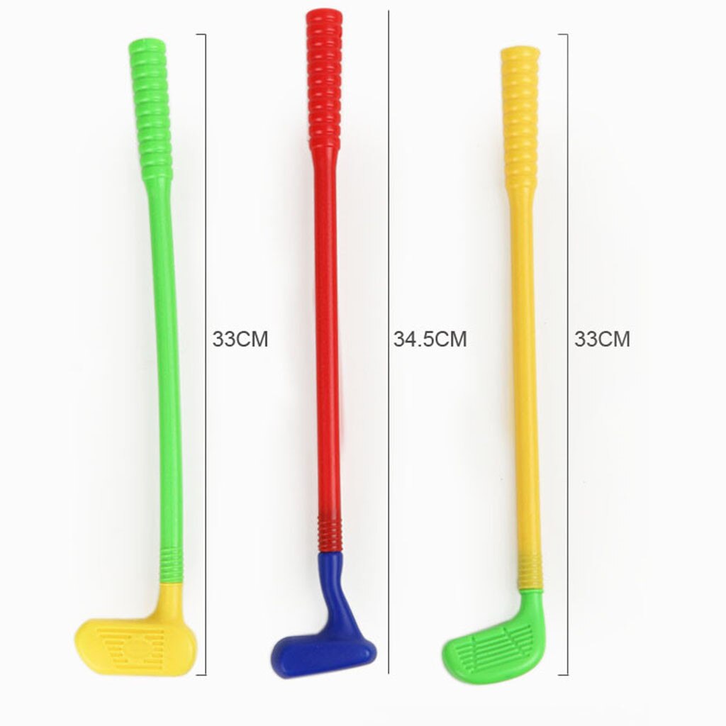 Clubs de Golf enfants jouets en plastique loisirs Sports Mini Golf ensemble de Club de Golf jouets pour enfants matière plastique facile à utiliser #40