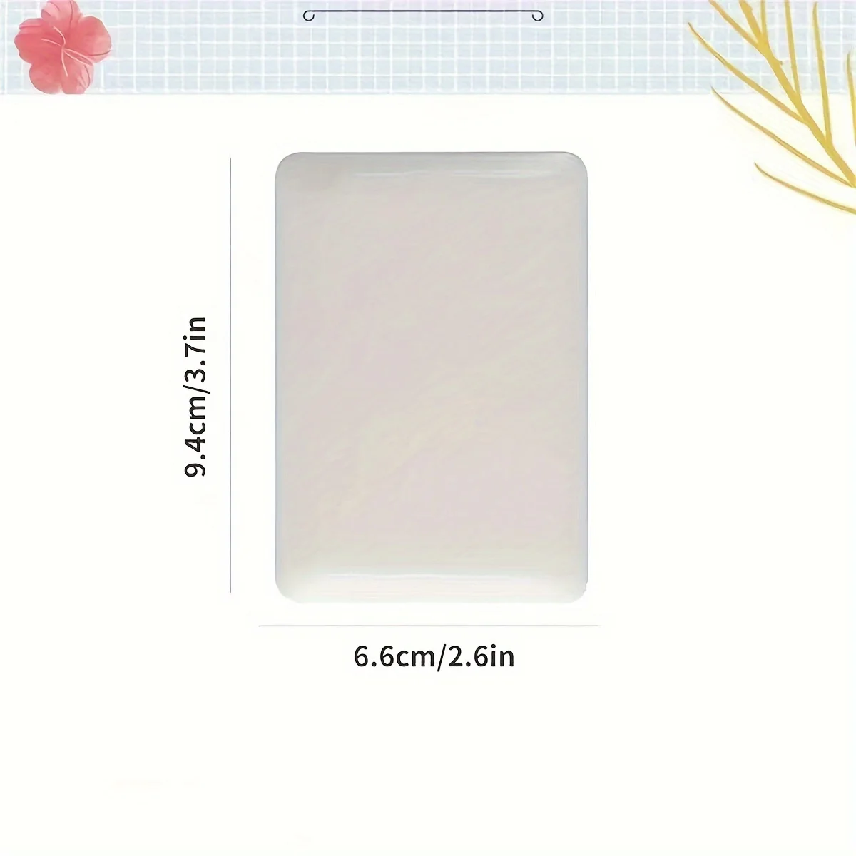 Minicomputer, lille spejl, bærbar computer, bærbar, foldbart apple-makeupspejl, spejl, bærbart spejl: Hvid