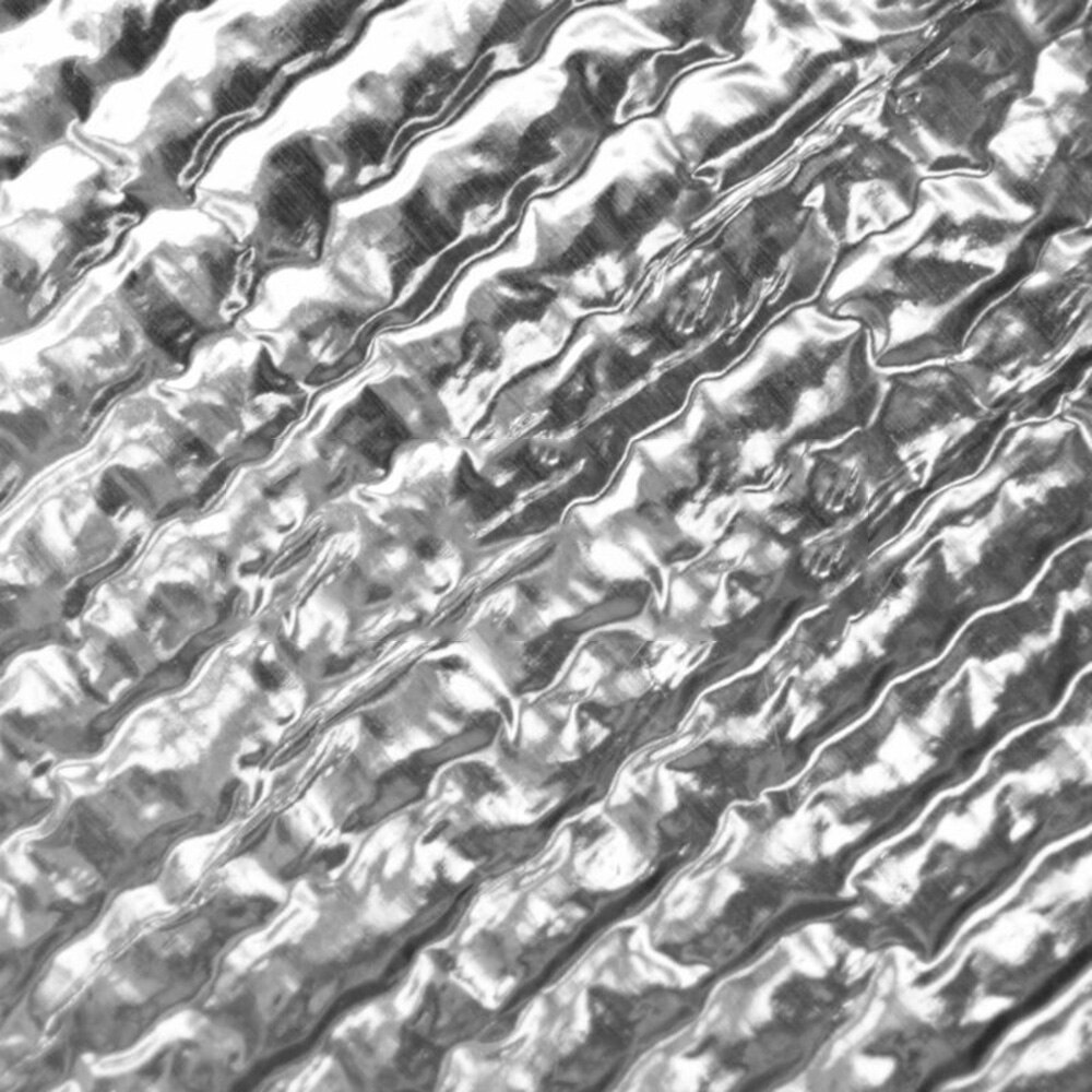 Silver 1 Roll of Insulation Tape 6*Ties Exhaust Insulation Thermal Heat Wrap Tape