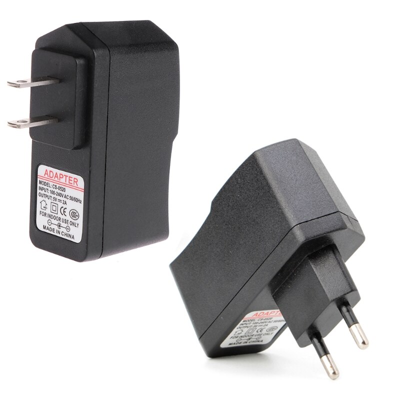 AC 100-240V DC 5V 2A 10W EU Plug USB Switching Power Supply Adapter Charger G08 Whosale