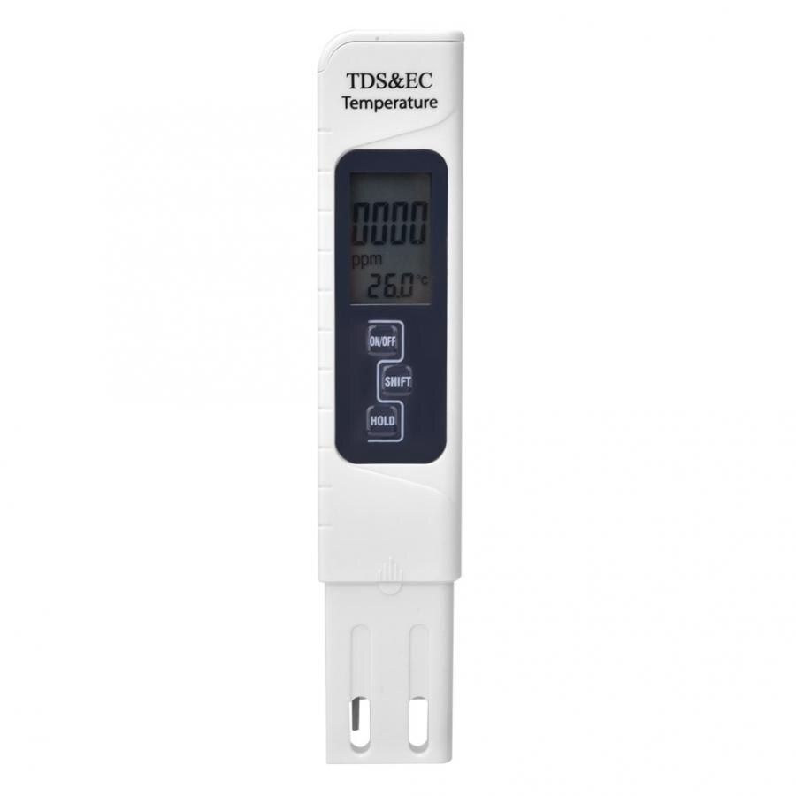 Water test pen conductivity meter Multifunction Portable Digital TDS Temperature EC Meter Electrical Conductivity Tester