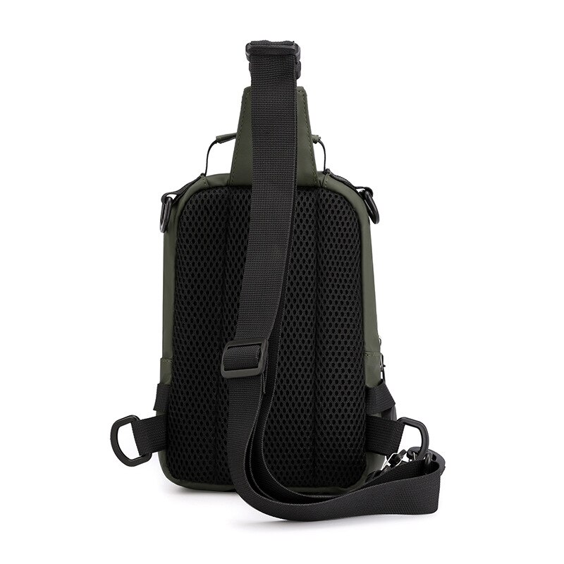 Casual Nylon Brief Mannen Borst Bag Multi-Functionele Outdoor Mannen Crossbody Tassen Waterdichte Schoudertassen Schooltas Portemonnees