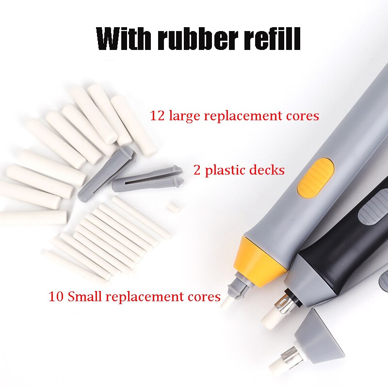 Tenwin-Borrador de lápiz automático eléctrico para bosquejo, suministros de escritura para estudiantes, papelería para niños, borrador de papelería para dibujo