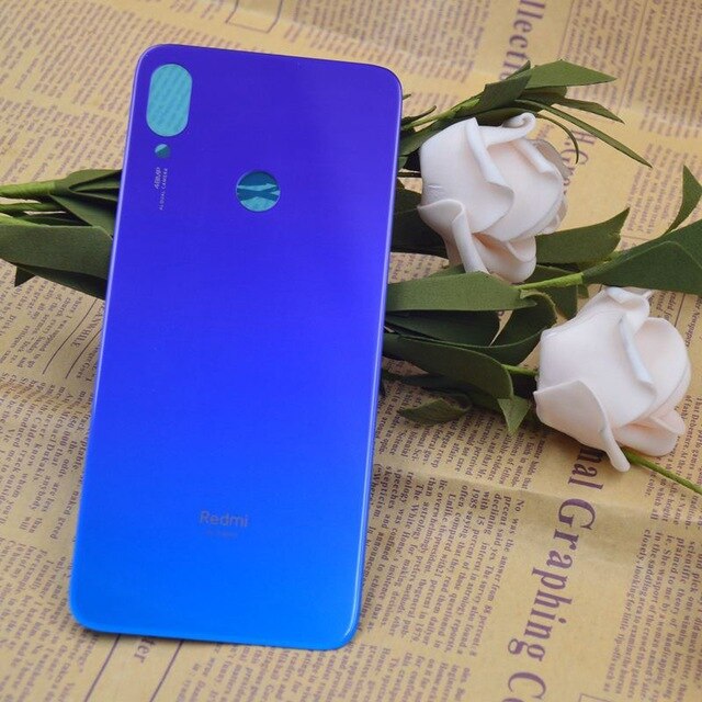 Per Xiaomi Redmi Note 7 Pro copribatteria posteriore Redmi 7 Note7 custodia posteriore custodia per Redmi Note 7 coperchio vetro batteria