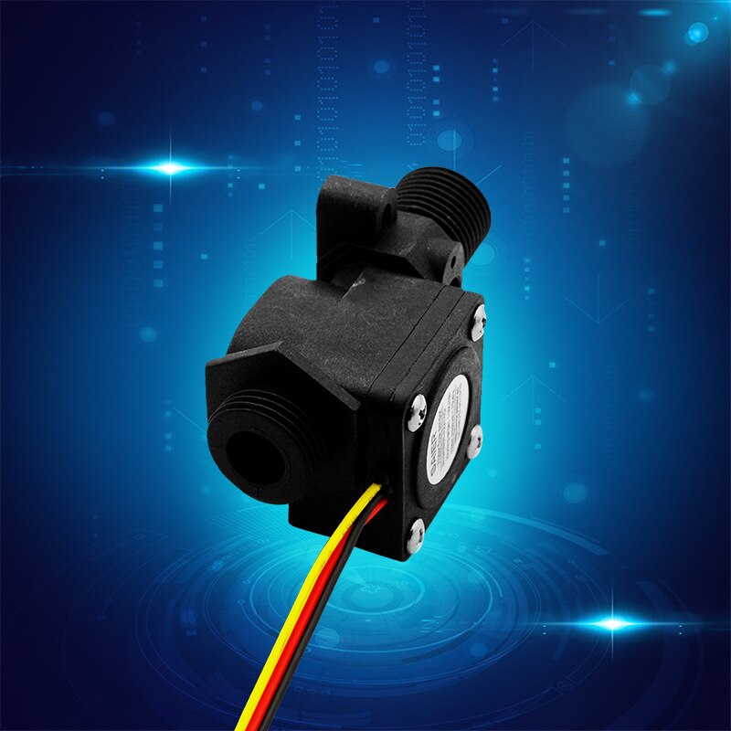 Sai Shenger water heater water flow sensor swipe card control water machine flow sensor all-in-one card flowmeter