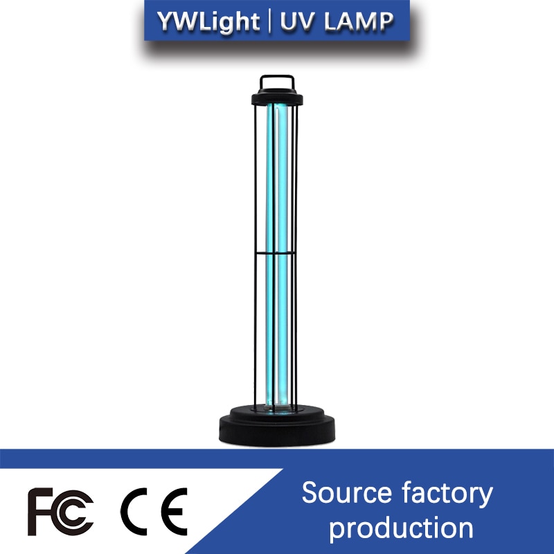 60W Quartz Lamp Sanitizing UVC Disinfection Ultraviolet Sterilizer Germicidal Sterilizing Lights 110V 220V UV for Classroom