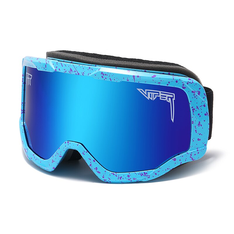 PIT VIPER Brand Double Layers Anti-Fog Ski Goggles Snowmobile Mask Glasses Men Women Snow Snowboard: Y5