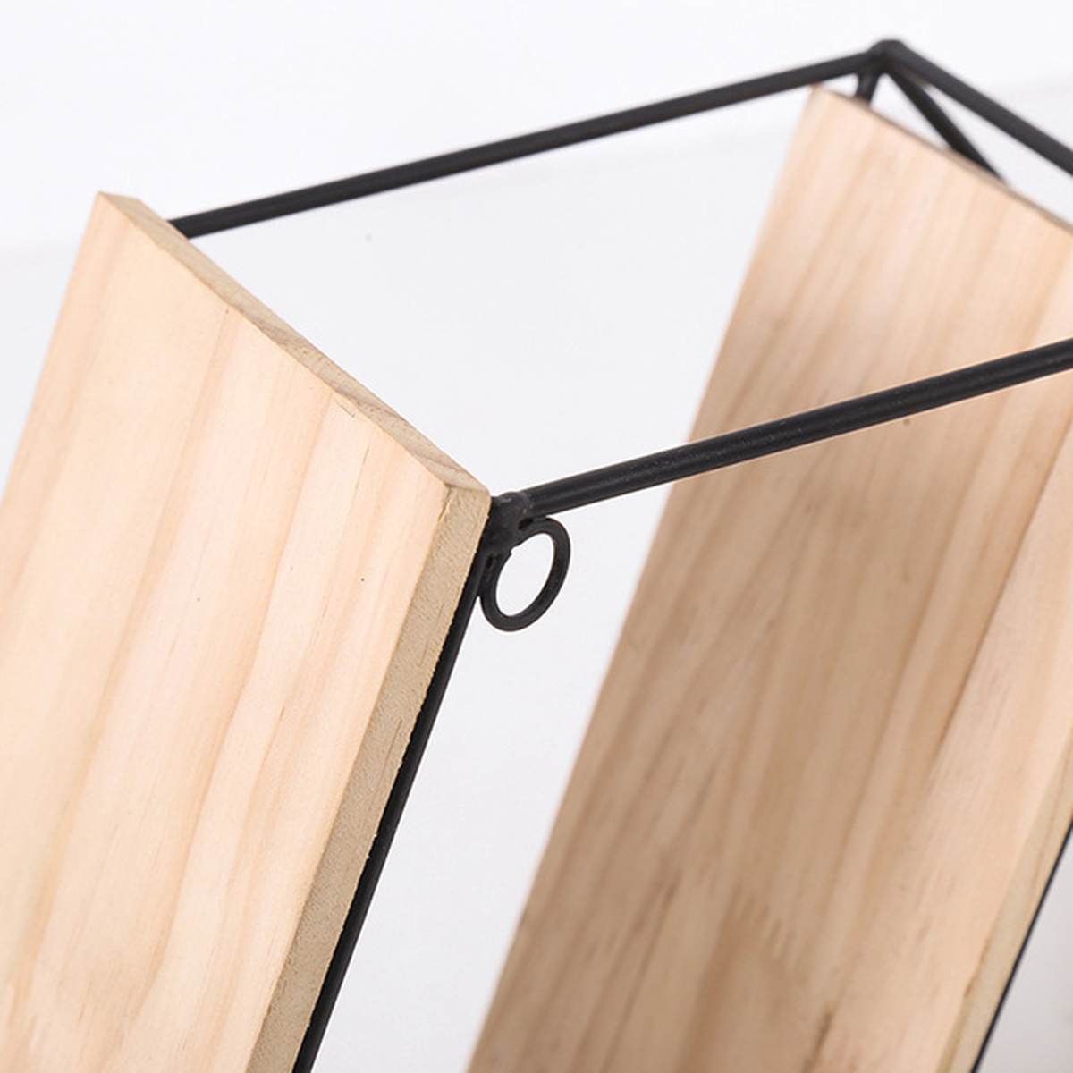 Estante de pared de Metal de estilo nórdico estante de almacenamiento montado, organizador decorativo, maceta, artesanía, decoración para el hogar y el baño