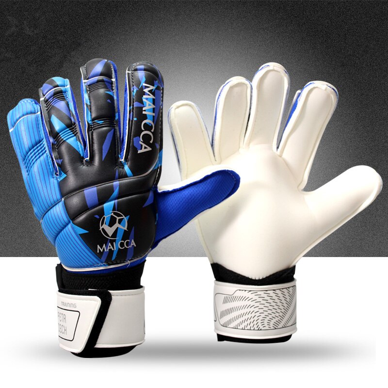 Guantes de látex gruesos profesionales para adultos, Manoplas de portero de fútbol, protectores de dedos, Manoplas de portero de fútbol, novedad