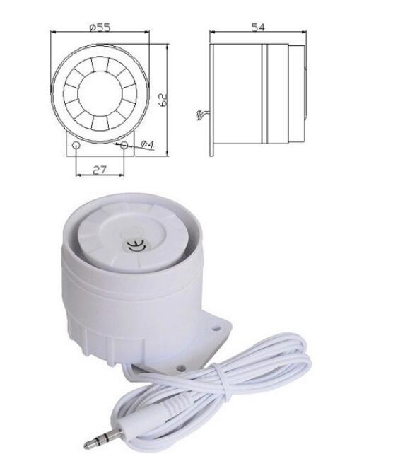 anti-theft alarm horn accessories alarm Mini Wired Siren For PSTN/GSM Home Alarm Security System 120 dB Alarm Accessories Siren