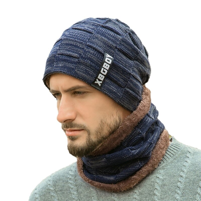 Winter Mutsen Mannen Gebreide Muts Caps Beany Masker Gorras Motorkap Warme Baggy Winter Hoeden Voor Mannen Vrouwen Skullies Mutsen Hoeden: ZQ