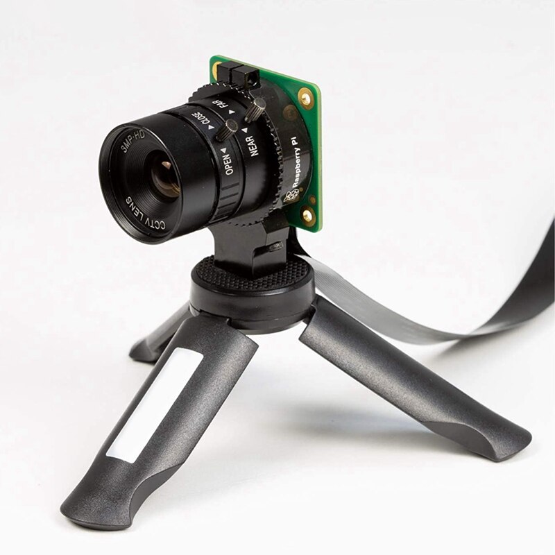 CS-Mount Lens For Raspberry Pi HQ Camera, 12Mm Focal Length With Manual Focus And Adjustable Aperture