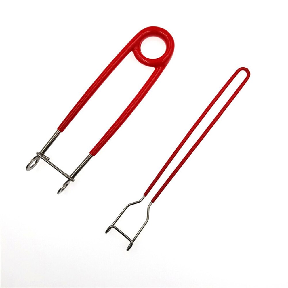 Good Healthy 2pcs Stainless Steel Fish Mouth Spreader Piler Opener Fish Hook Remover Extractor Kit Fishing Tackle Tools