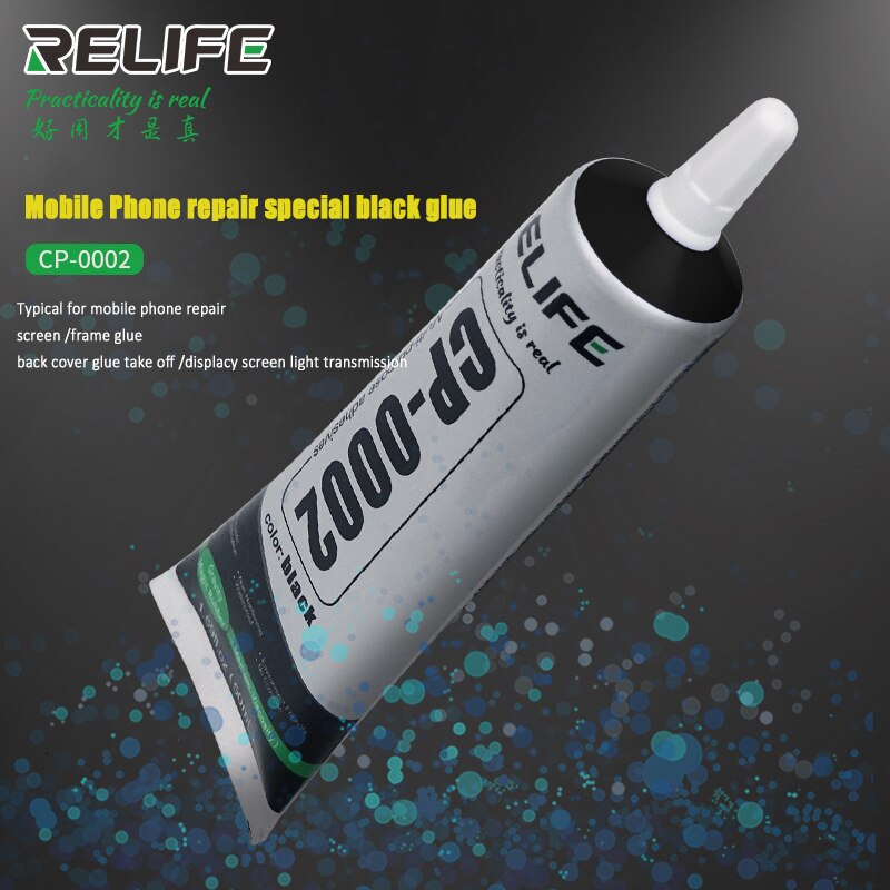 50ML RELIFE CP-0001 CP-0002 LCD Bildschirm Zurück Abdeckung Reparatur Kleber praktisch Reparatur Nahen Rahmen Bindung Kleber für iPhone samsung