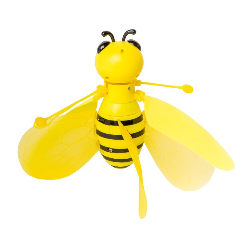 RC Animal RC Bee Induction Aircraft Infrared Sensing Hand Sensor Portable Led Light RC Animal Aircraft Toy Kids