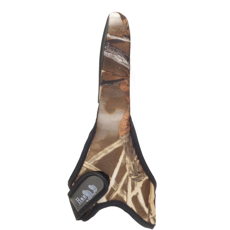 1 Uds. Guantes de pesca protectores de un solo dedo de los pescadores guantes antideslizantes de camuflaje de un dedo útiles herramientas de pesca de la mano derecha: Default Title