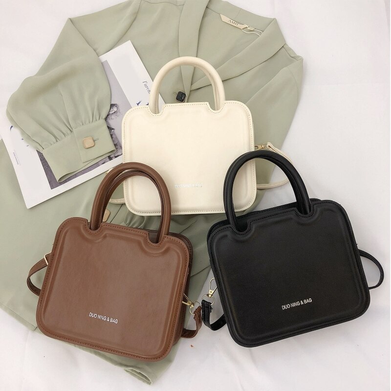Square Shopping Shoulder Crossbody Bags for Women Adjustable Alloy Strap Girls Shopping Dating Purses and Handbags