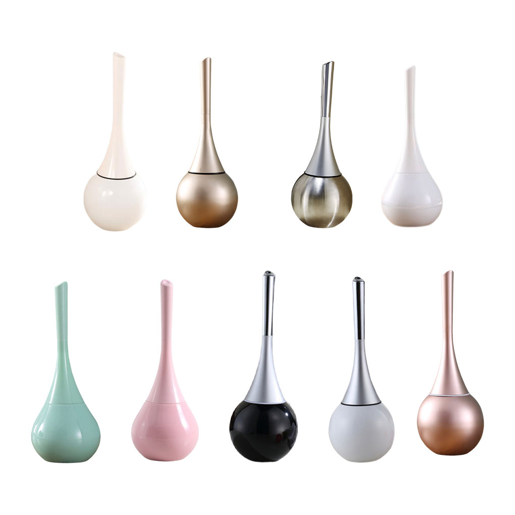 Toaleta ABS szczotka biurowa kucana muszla klozetowa miękkie narzędzie czyszczenie włosów łazienka