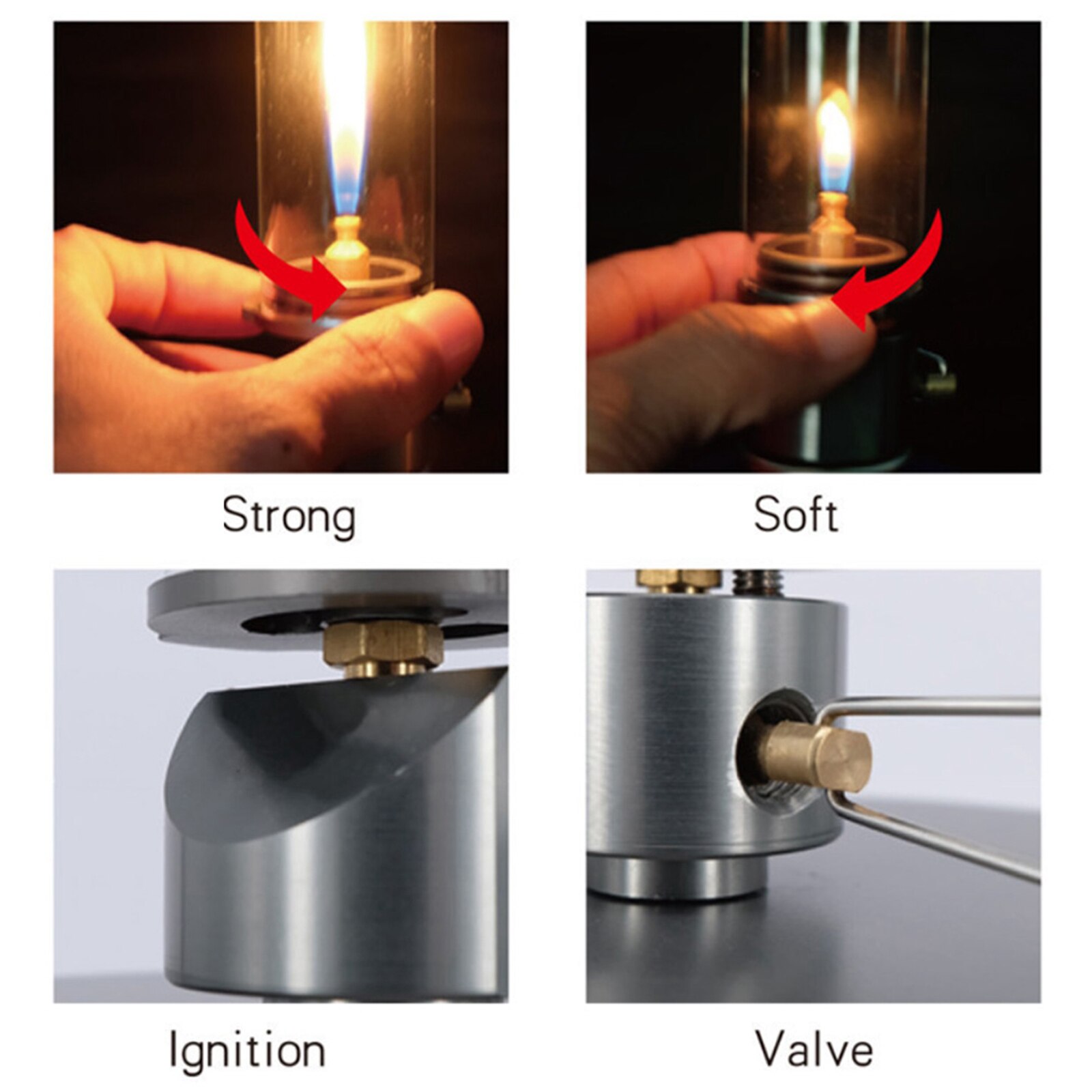 Portátil lâmpada ao ar livre mini caminhadas lanterna de gás acampamento piquenique ao ar livre mantle butano luz da lâmpada do gás