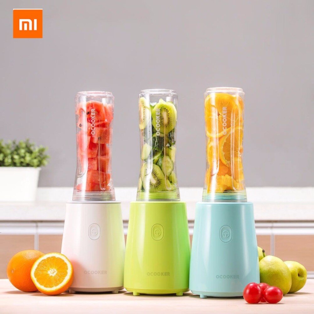 Xiaomi mijia ocooker bærbar juicer rustfrit stål frugt grøntsag mini madlavning appelsinjuice maskine blender foodprocessor