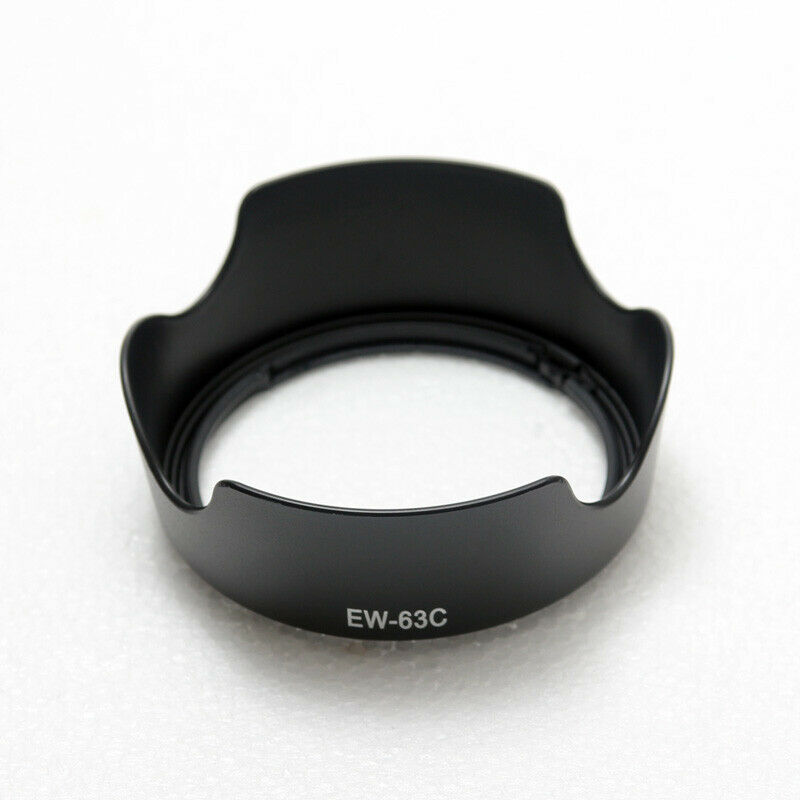 Slip-on ew -63c modlysblænde solskærm til canon eos ef -s 18-55mm f /3.5-5.6 is stm