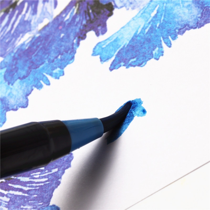 20 farben aquarell pinsel stift weichen pinsel stift einstellen aquarell Marker Liner stift für manga Comic Kalligraphie malerei kunst liefert
