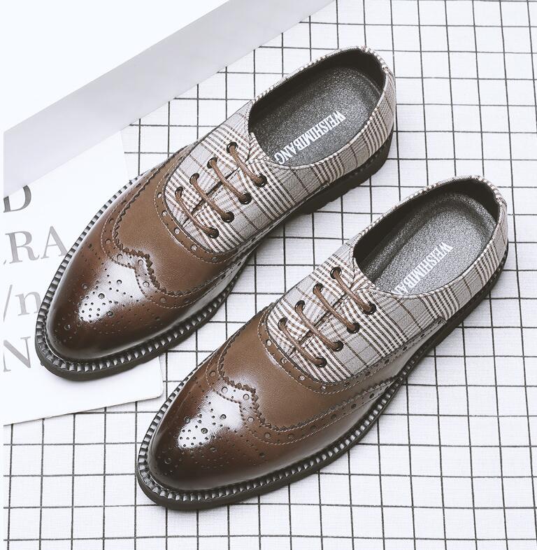 Brogue formele heren zakelijke herenkleding schoenen casual leren bruiloft gala schoenen kantoor oxfords