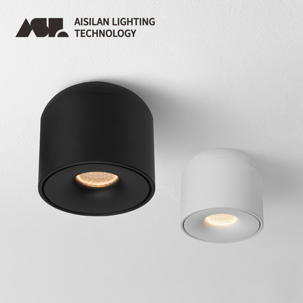 Aisilan Opbouw LED Downlight COB Spot licht voor woonkamer, Slaapkamer, Keuken, Badkamer, Gang, AC 90 v-260 v