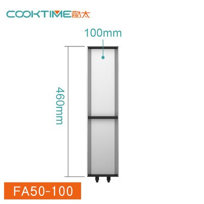 Kitchen Drawer Storage Box Thick Stainless Steel Partition Box dao cha he Tool Box Cabinet Tableware Storage Shelf: Clear