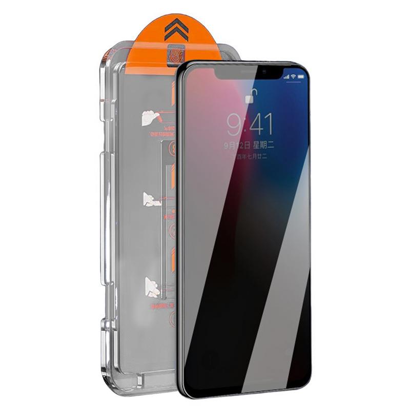 For IPhone 16/iPhone 16 Pro Anti Spy Screen Protector Anti-Scratch Cell Phone Privacy Screen Privacy Phone Screen Dustproof