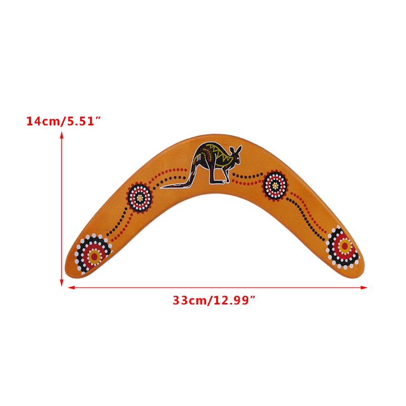 Kangaroo Throwback V Shaped Boomerang Flying Disc Throw Catch Outdoor Game