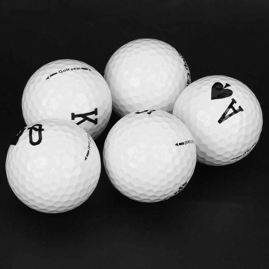 5pcs Game Poker Balls Double-Layer Practicing Ball Poker Balls High Elasticity Long Distance Accessory With Box
