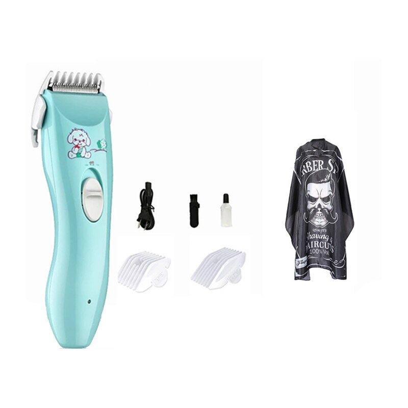 Pasgeboren Baby Tondeuse Kinderen Tondeuse Elektrische Stille Trimmer Kids Stille Snijmachine Baby Vrouwen Pet Haar Scheerapparaat: 04