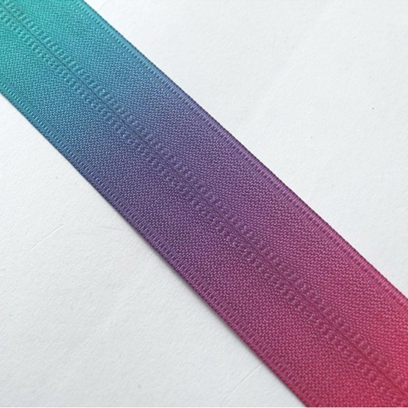 2/4M 5# Printed Invisible Nylon Zippers Handbag Travel Bag Plastic Sewing Zipper Zips Repair DIY Luggage Garment Accessories: 06 / 4Meters