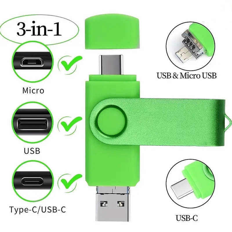Handy, Mobiltelefon USB 3 in 1 Typ-c 256G groß Kapazität usb Blitz Antrieb 128GB 32GB 64GB Kuli Antrieb 16gb 8gb 4gb U Disk thumbdrives
