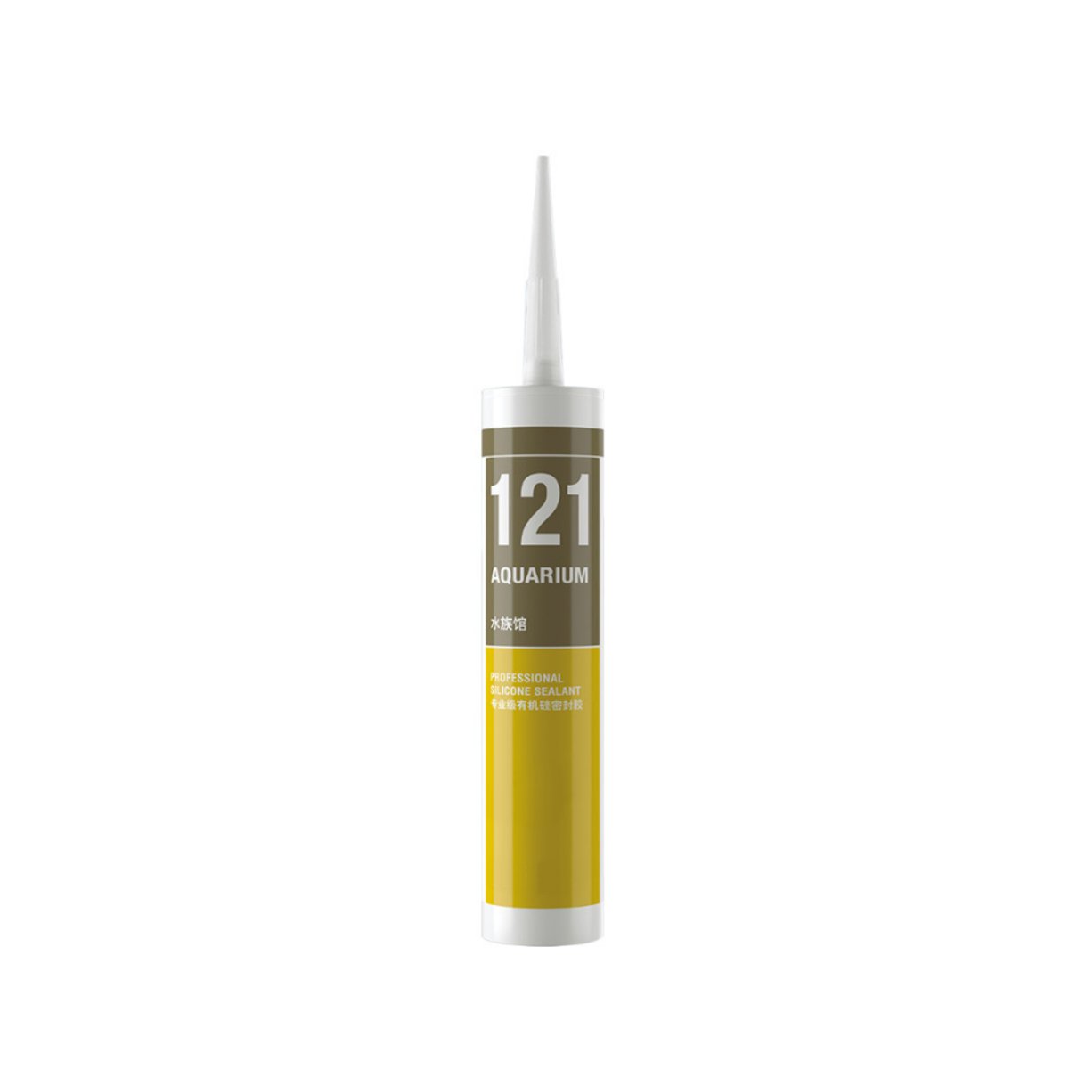 Mastic Silicone Semi-solide mastic Silicone Aquarium acide réservoir de poisson 121 verre adhésif Silicone mastic 300 ML