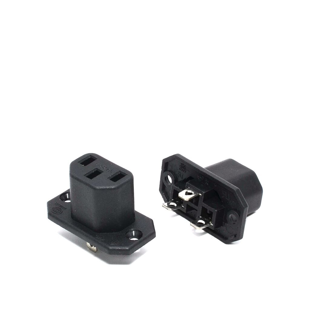 Male And Female Copper AC Plug For Battery Car 3 Pin 3 Core Charging Plug Assurance AC Outlet 250V 10A Durable