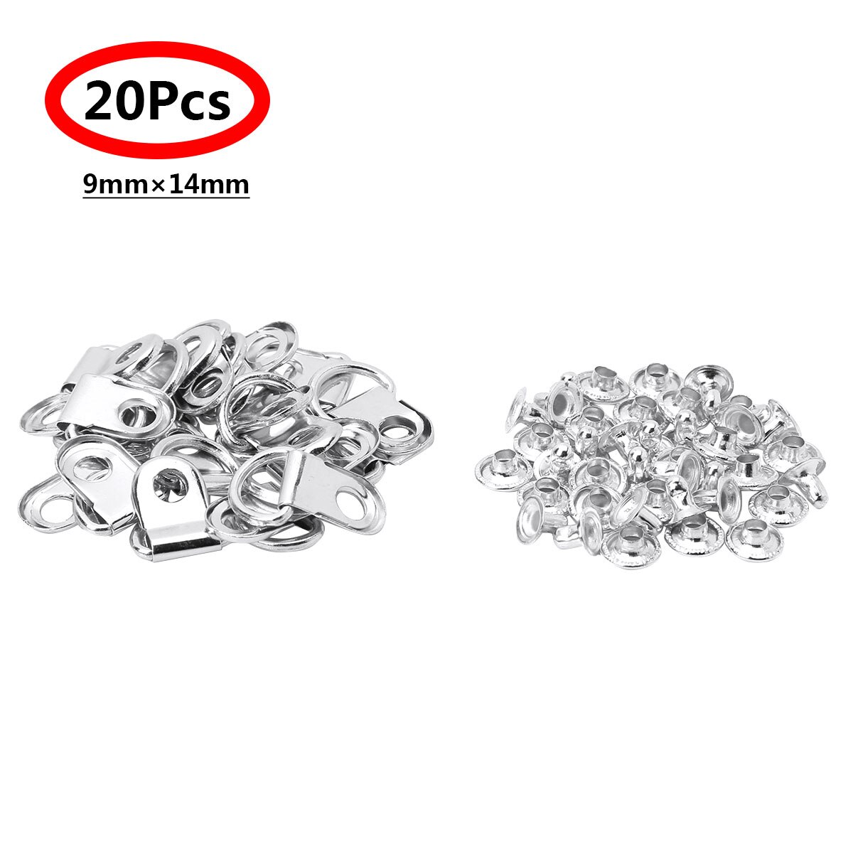 Spike 10 STKS Spike Schroef Kledingstuk Klinknagel Ster Klinknagel Stud Klinknagel Kleding Tassen DIY Schoenen Craft Maken voor Leer(14mm convex silver) Kleding accessoires
