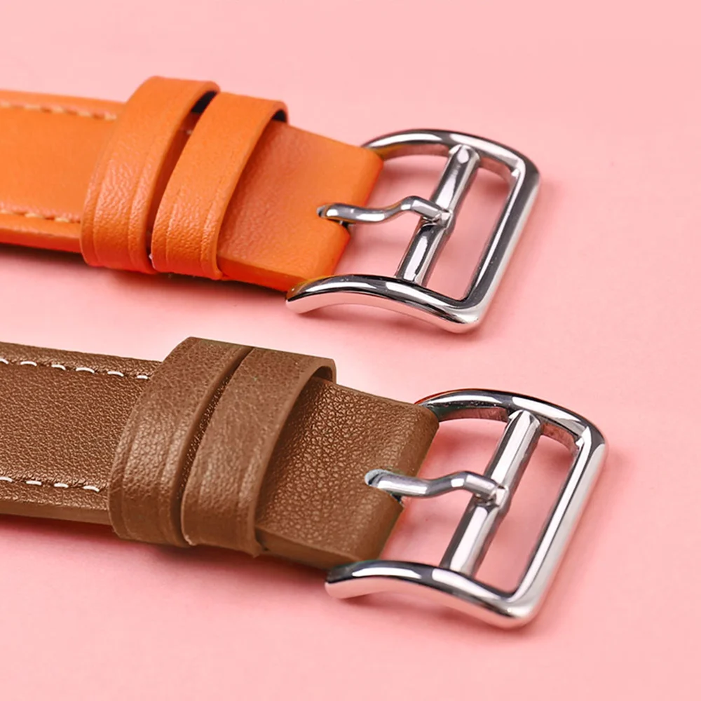 Leather straps For Apple watch band 46mm 44mm 45mm 41mm 42mm 38 40mm bracelet for iWatch ultra 2 49mm series 10 9 8 7 6 5 4 3 SE