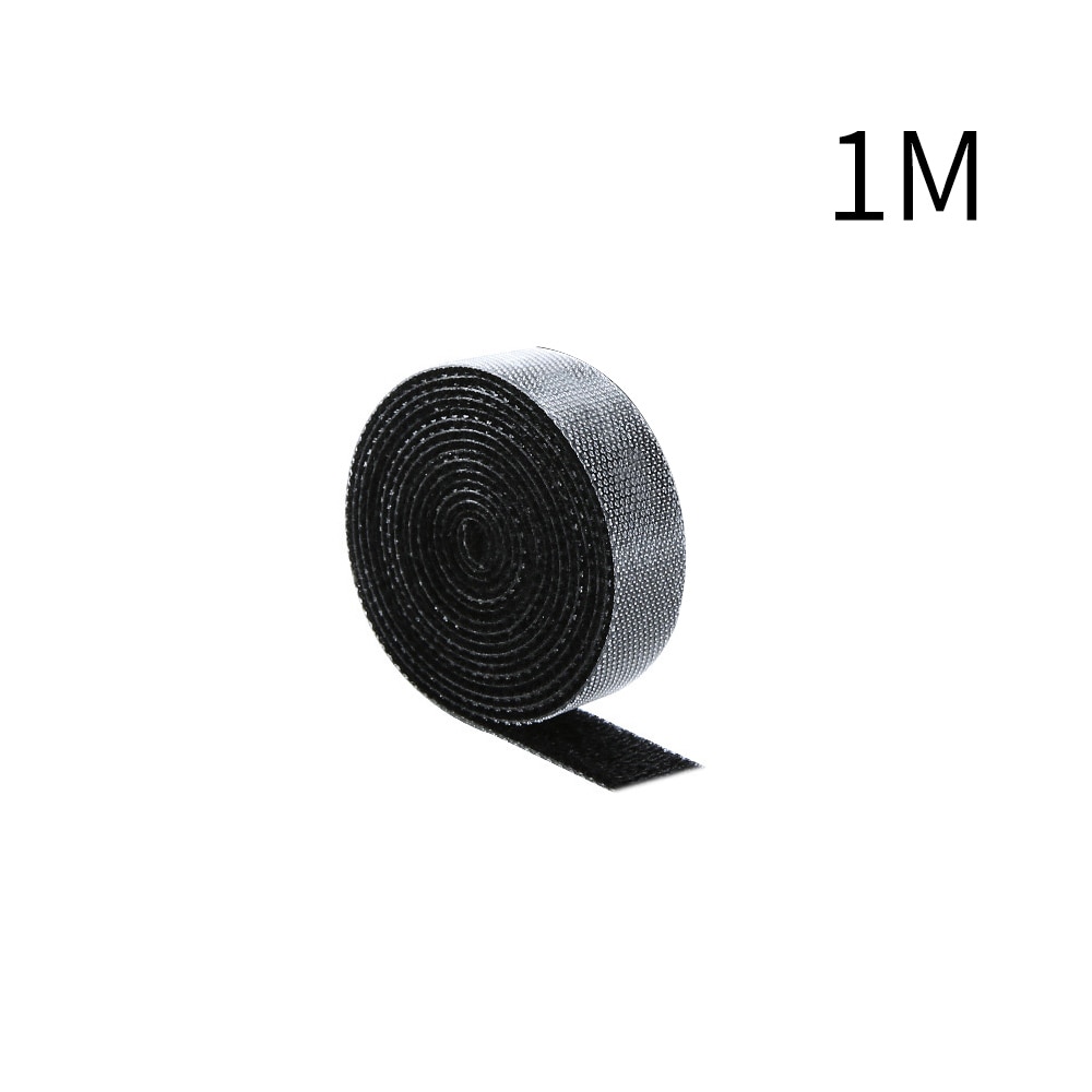 1/3/5M Cable Organizer Wire Holder Winder Nylon Ties Label Ribbon Wire Cable Tie: 1 M