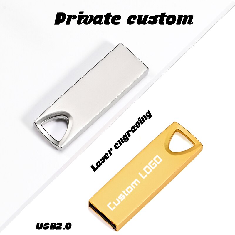 SHANDIAN USB Flash Drive 64GB Metal Pendrive Hi Speed USB Stick 32GB Pen Drive Actual Capacity 16GB USB Flash