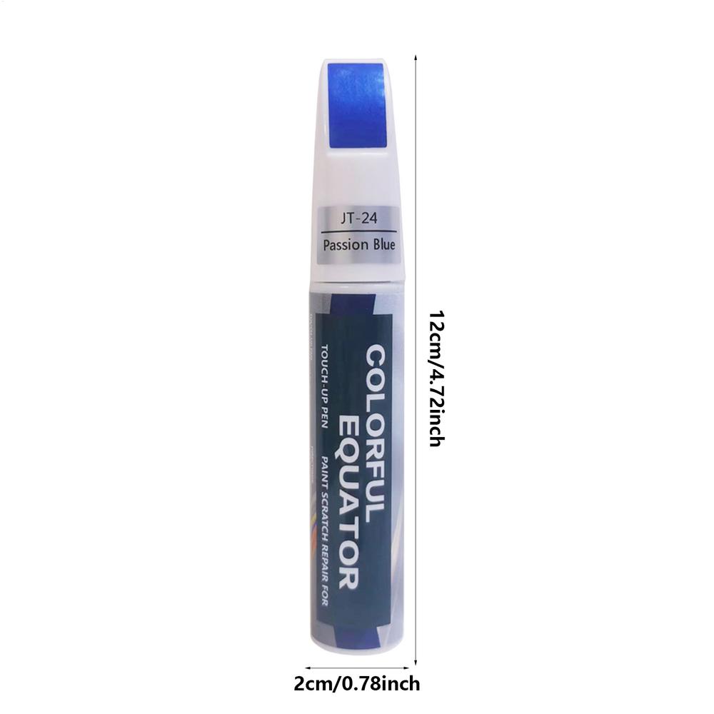 Autolakpen Draagbare autolakpen voor voertuig Sneldrogende marker Multifunctionele auto-accessoires Voertuigverfreparatie: Blauw
