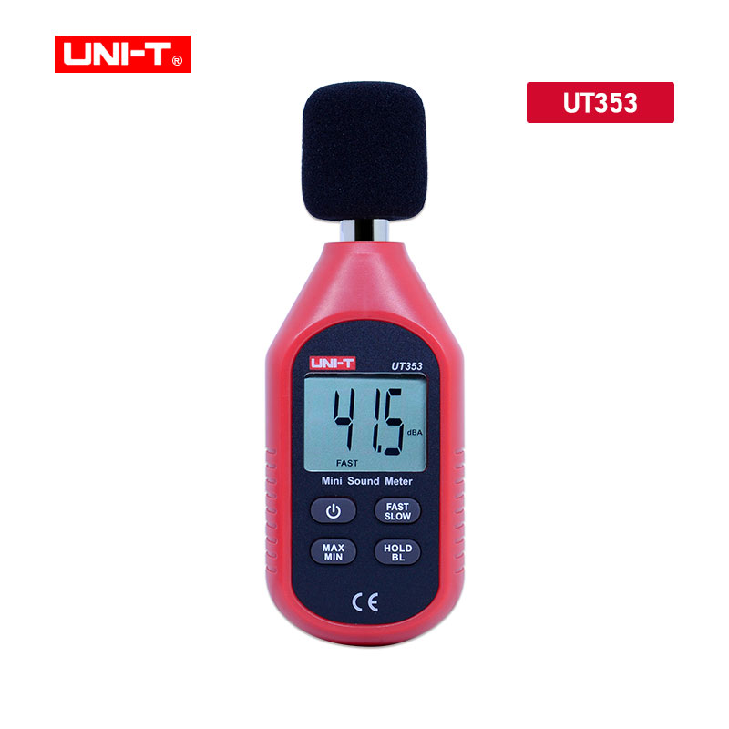 Mini luxmètre numérique, capteur de niveau sonore, hygromètre numérique, UT333, UT353, UT363, UT383, UNI-T