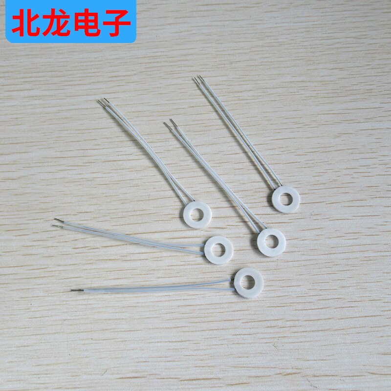 Annular High Temperature Ceramic Heating Plate MCH Alumina Heating Plate Ring Outer 24 Inner 4*1.3mm 12/24V