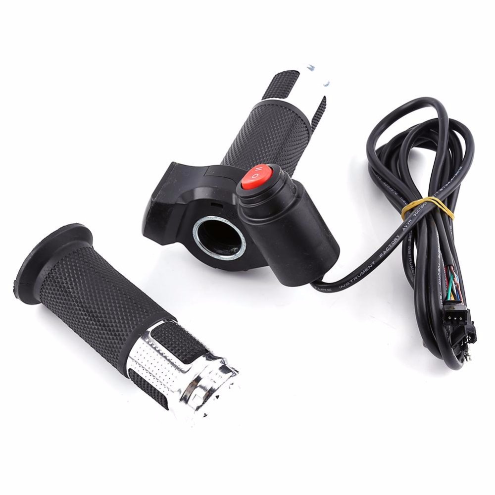 Elektrische Fiets Motorbike Half Pols Throttle E-Bike Elektrische Scooter Gashendel Stuur Led Display Indicator